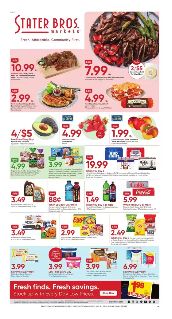 Current bargains and offers