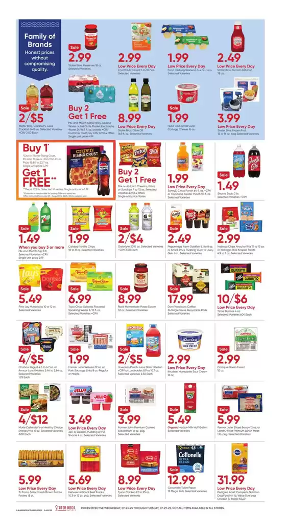 Current bargains and offers