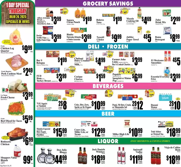 Baja Ranch weekly ad