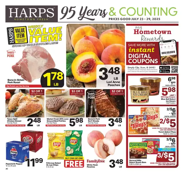Harp's Market weekly ad