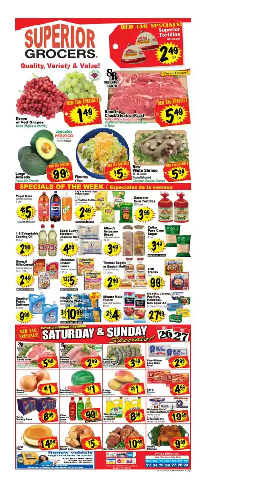 Weekly Specials