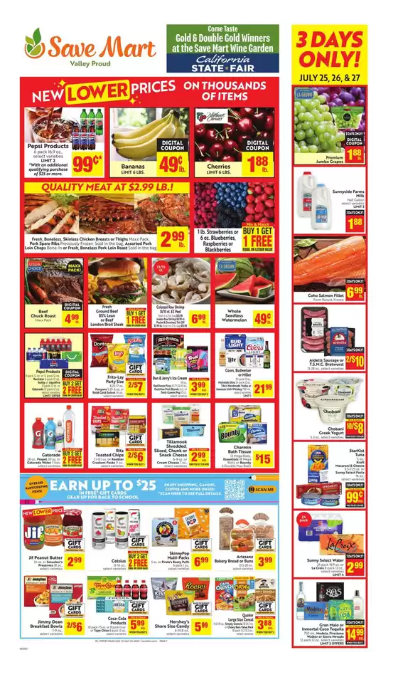 Current special promotions