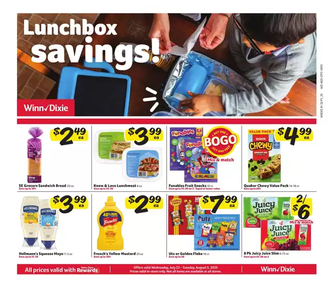 In-Store Flyer