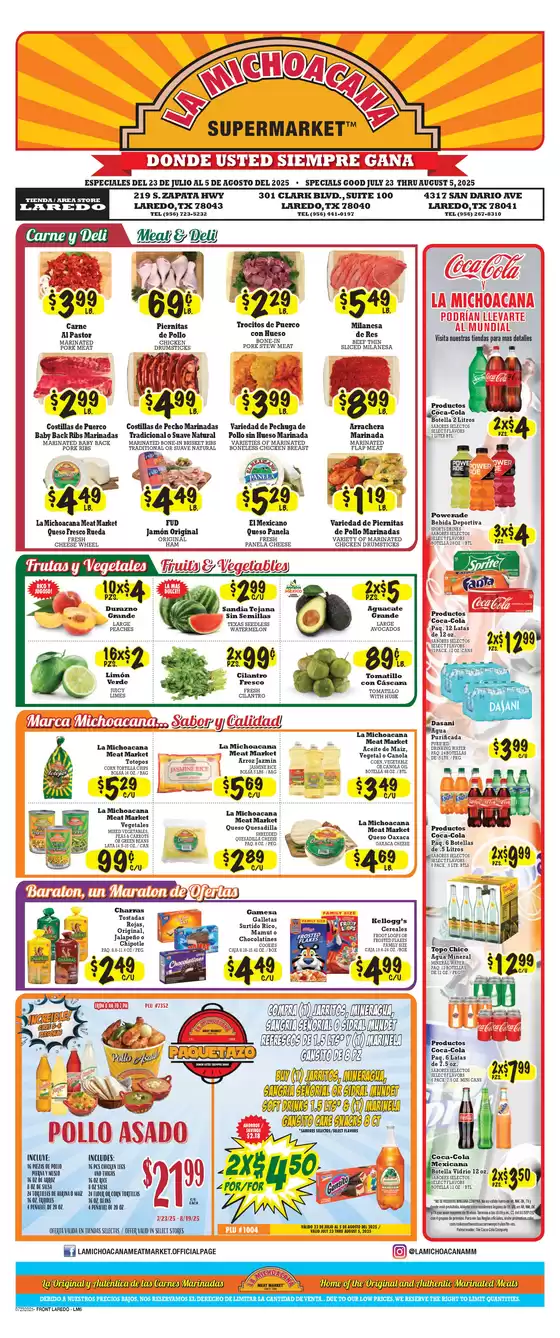 Exclusive bargains
