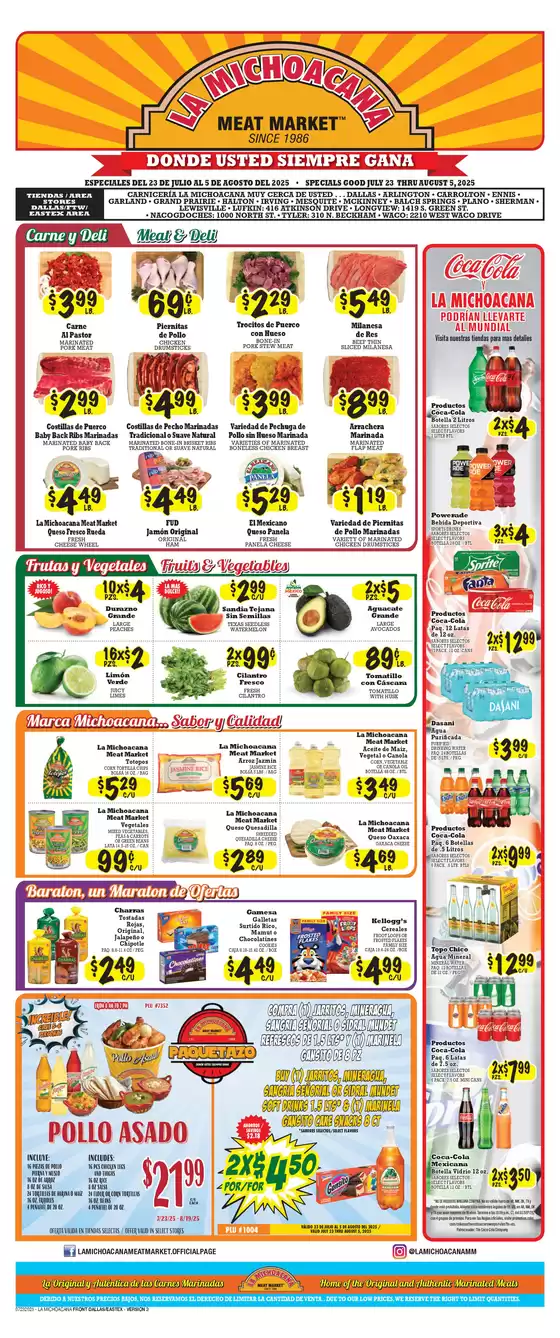 Attractive special offers for everyone