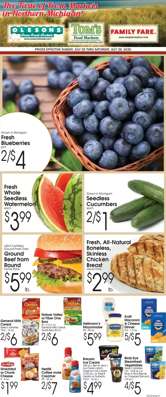 Family Fare catalogue in Auburn NE | Great offer for all customers | 2025-07-20T00:00:00.000Z - 2025-07-26T00:00:00.000Z