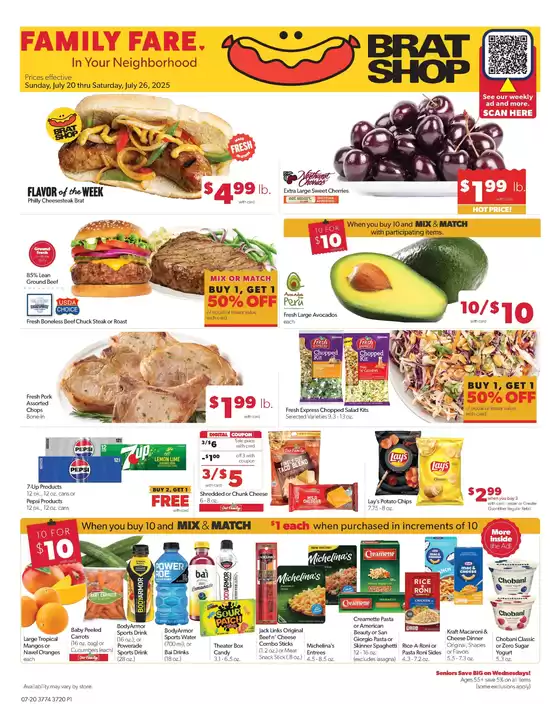 Family Fare catalogue in Auburn NE | Top offers for all bargain hunters | 2025-07-20T00:00:00.000Z - 2025-07-26T00:00:00.000Z