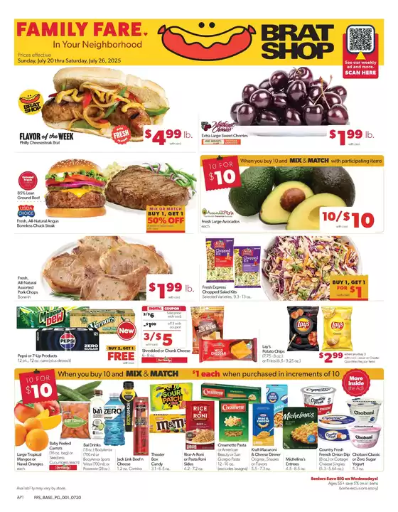 Family Fare catalogue in Auburn NE | Exclusive deals and bargains | 2025-07-20T00:00:00.000Z - 2025-07-26T00:00:00.000Z