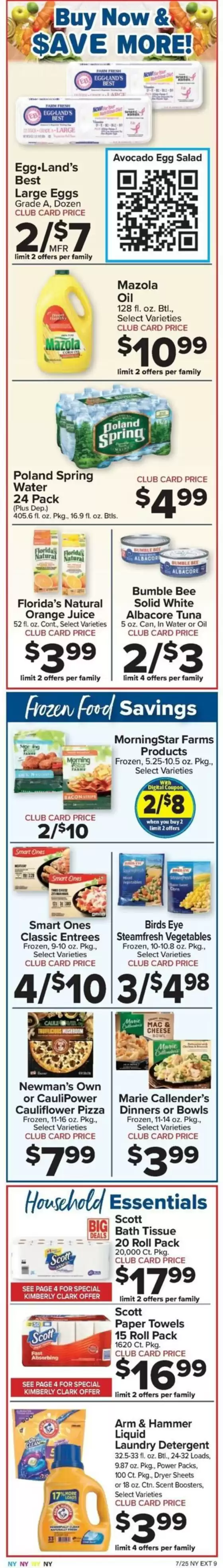 Food Town flyer