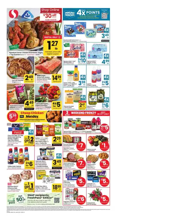 Wide range of offers