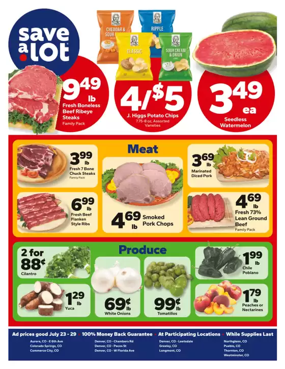 Save a Lot catalogue in Warsaw KY | Great offer for bargain hunters | 2025-07-23T00:00:00.000Z - 2025-07-29T00:00:00.000Z