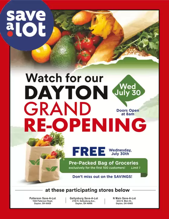Save a Lot catalogue in Warsaw KY | Exclusive bargains | 2025-07-23T00:00:00.000Z - 2025-07-30T00:00:00.000Z