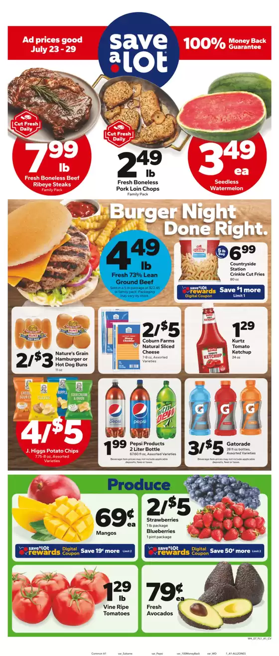 Save a Lot catalogue in Warsaw KY | Current special promotions | 2025-07-23T00:00:00.000Z - 2025-07-29T00:00:00.000Z