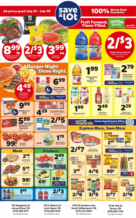 Save a Lot catalogue in Norwood Young America MN | Top offers for all bargain hunters | 2025-07-24T00:00:00.000Z - 2025-07-30T00:00:00.000Z