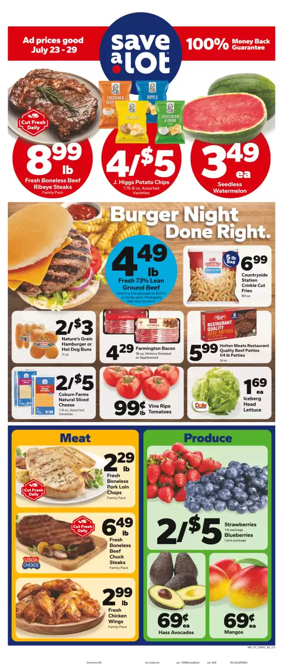 Save a Lot catalogue in Warsaw KY | Great discounts on selected products | 2025-07-23T00:00:00.000Z - 2025-07-29T00:00:00.000Z