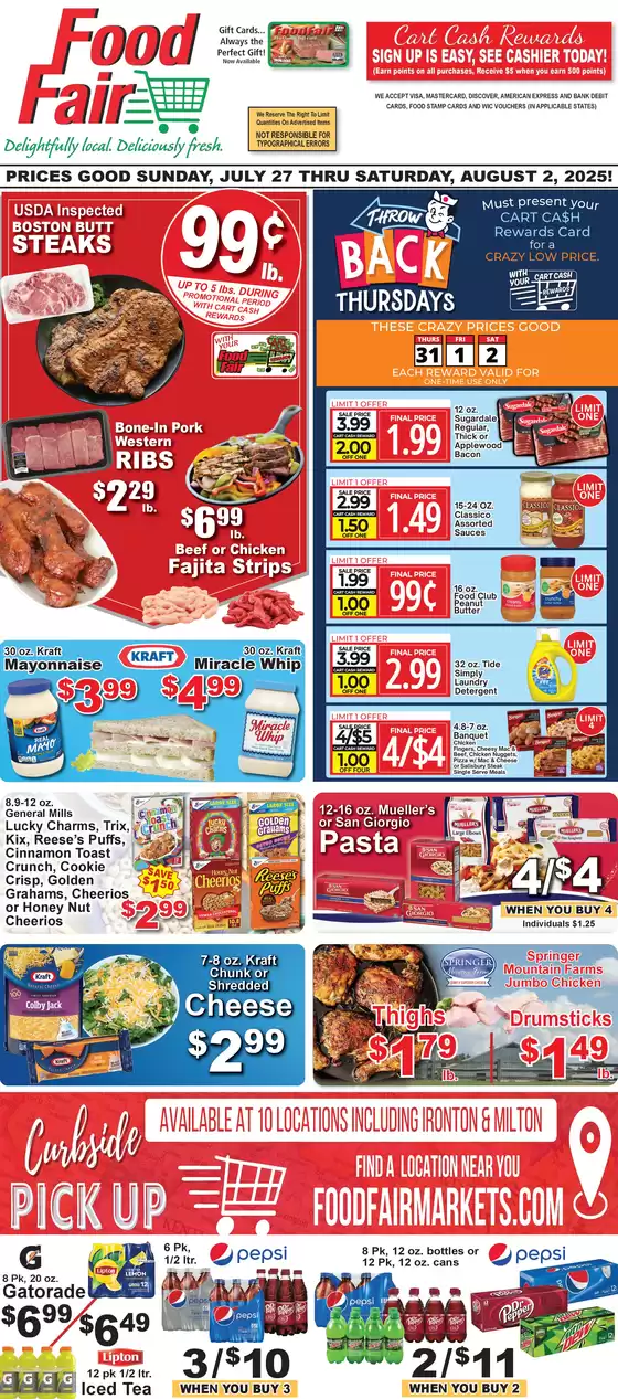 FoodFair catalogue in Greenup KY | Food Fair Weekly Circular 0727-0802 | 2025-07-25T00:00:00.000Z - 2025-08-02T00:00:00.000Z