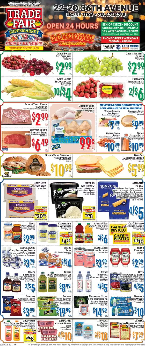 Trade Fair Supermarket catalogue in Semmes AL | Great offer for bargain hunters | 2025-07-25T00:00:00.000Z - 2025-07-31T00:00:00.000Z