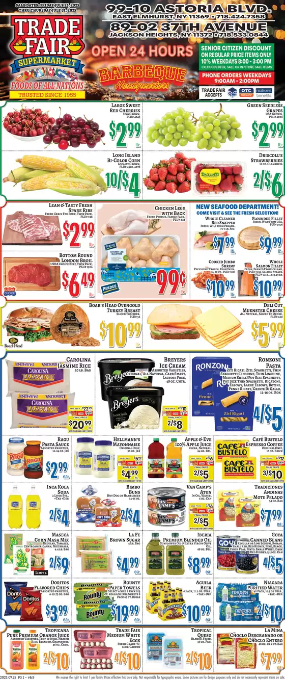 Trade Fair Supermarket catalogue in Scotland Neck NC | Special offers for you | 2025-07-25T00:00:00.000Z - 2025-07-31T00:00:00.000Z