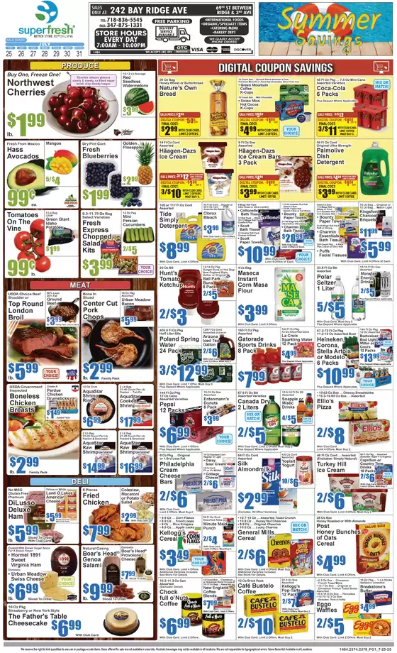 Super Fresh catalogue in Semmes AL | Super Fresh weekly ad | 2025-07-25T00:00:00.000Z - 2025-07-31T00:00:00.000Z