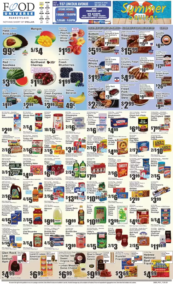 Food Universe catalogue in Deer Lodge MT | Food Universe weekly ad | 2025-07-25T00:00:00.000Z - 2025-07-31T00:00:00.000Z