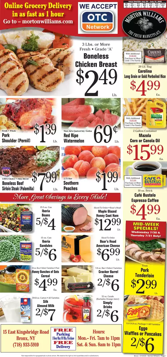 Exclusive deals for our customers