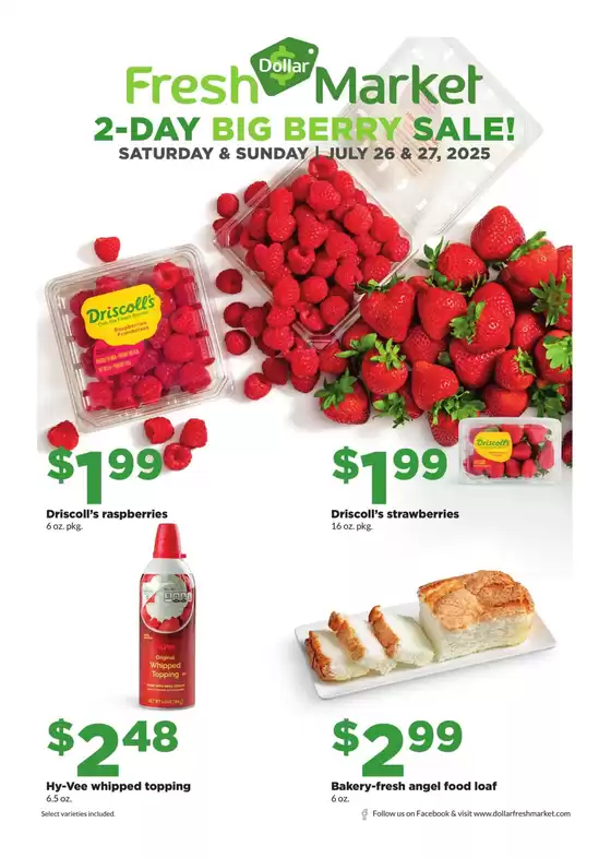 Hy-Vee catalogue in Saint Helena CA | Current deals and offers | 2025-07-26T00:00:00.000Z - 2025-07-27T00:00:00.000Z