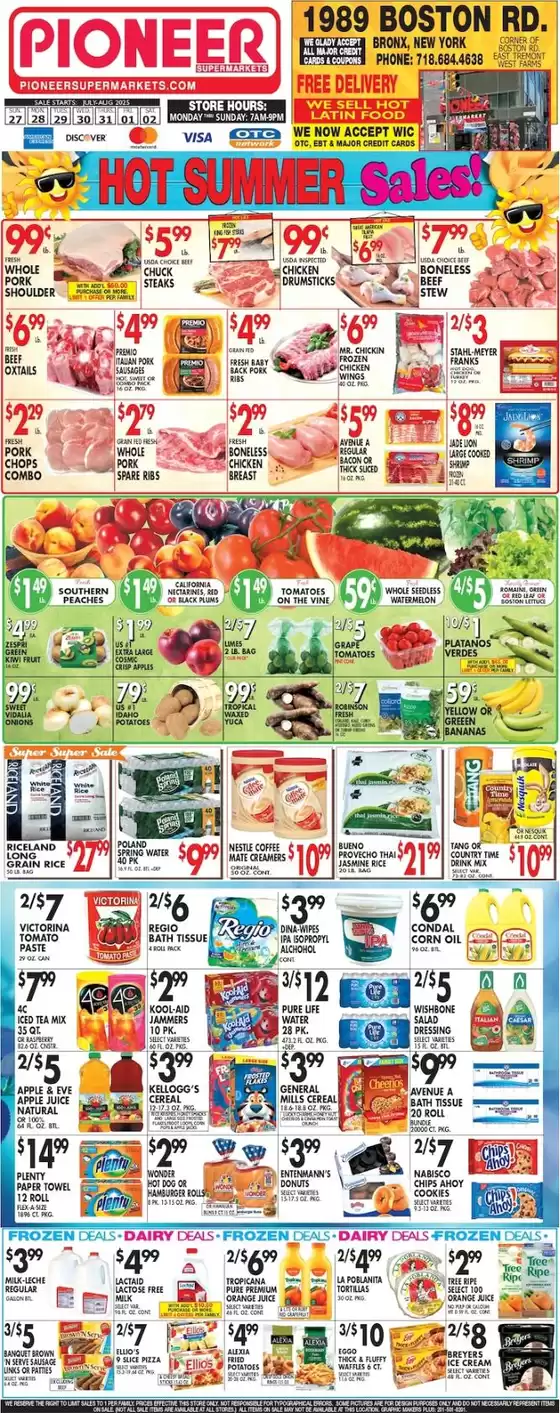 Pioneer Supermarkets catalogue in Millington MD | Wide range of offers | 2025-07-27T00:00:00.000Z - 2025-08-02T00:00:00.000Z