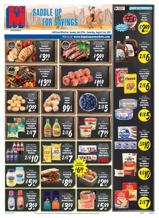 Current bargains and offers
