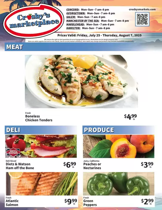 Crosby's Marketplace  catalogue in Parker CO | Catalog Crosby's Marketplace  | 2025-07-25T00:00:00.000Z - 2025-08-07T00:00:00.000Z