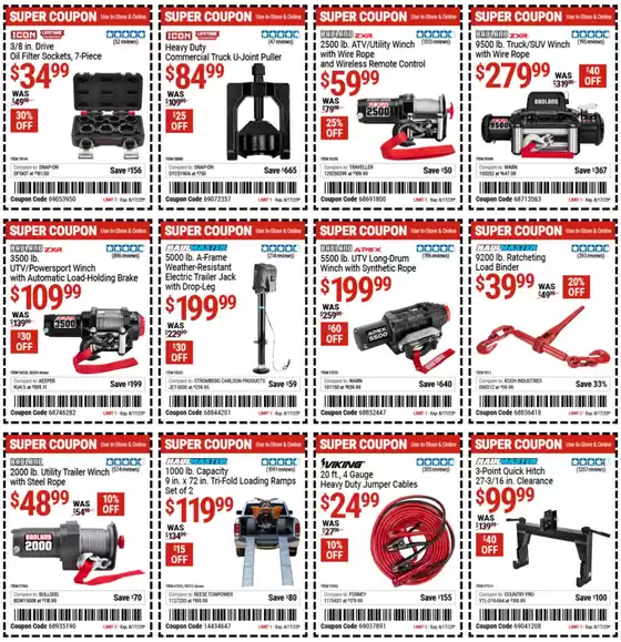 Harbor Freight Tools weekly ad