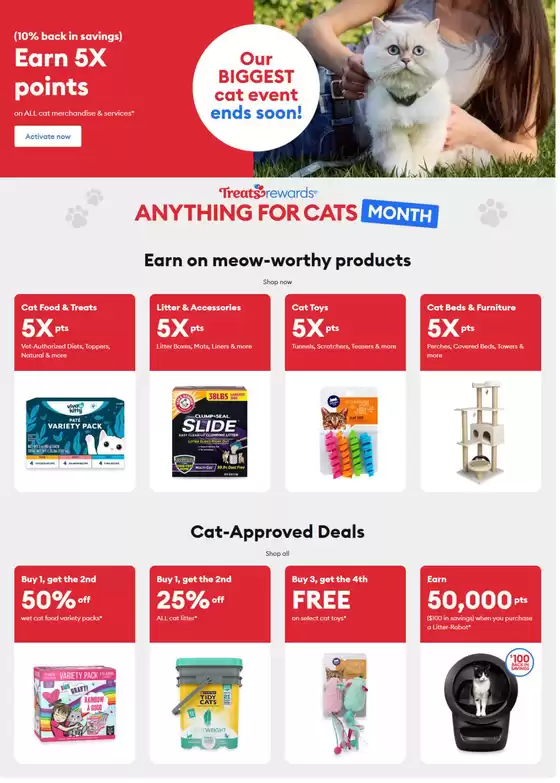 Pet Smart catalogue in Hazel Green KY | Pet Smart Weekly ad | 2025-07-28T00:00:00.000Z - 2025-08-11T00:00:00.000Z