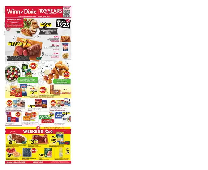Winn Dixie catalogue in La Fayette GA | Offers for bargain hunters | 2025-07-30T00:00:00.000Z - 2025-08-05T00:00:00.000Z