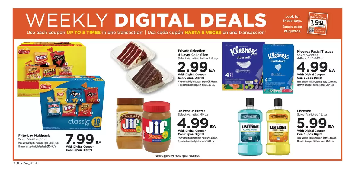 Top deals for all customers