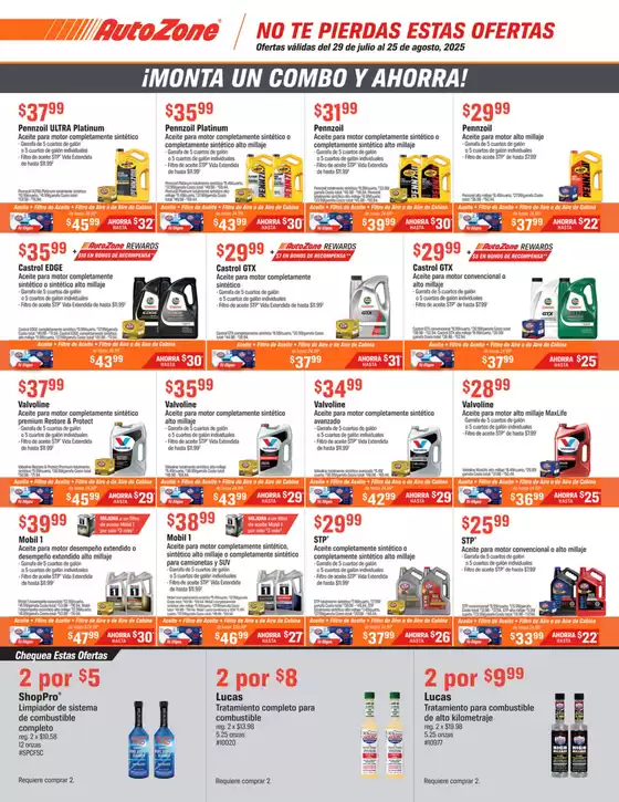 AutoZone catalogue in La Fayette GA | Weekly Ad AutoZone | 2025-07-29T00:00:00.000Z - 2025-08-25T00:00:00.000Z
