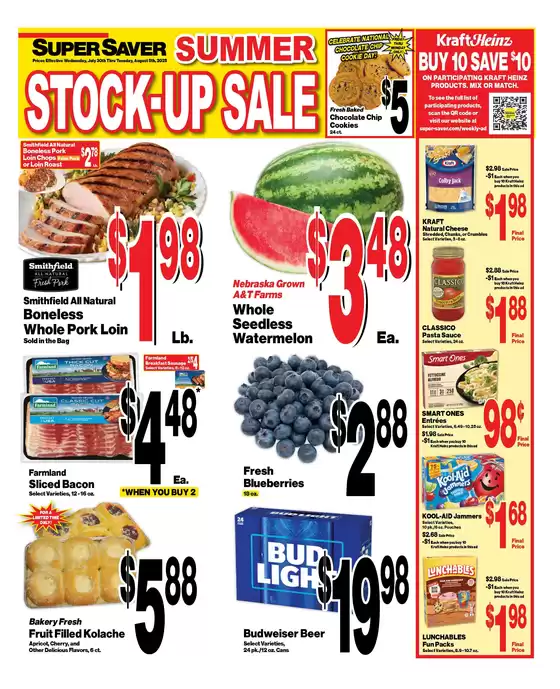 Super Saver catalogue in La Fayette GA | Current deals and offers | 2025-07-30T00:00:00.000Z - 2025-08-05T00:00:00.000Z