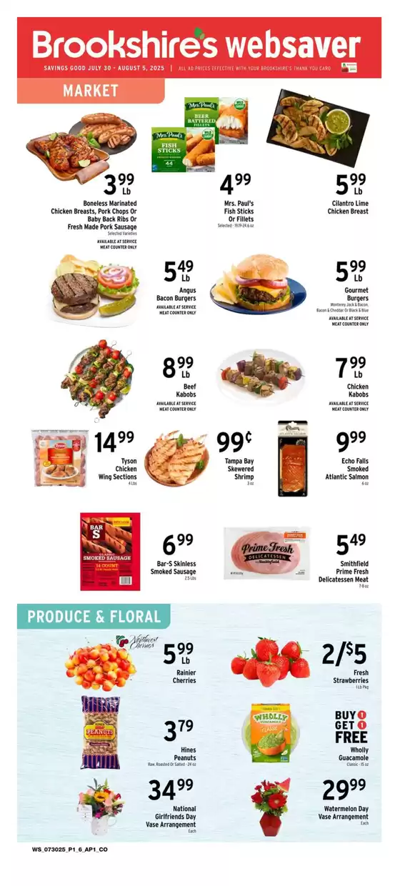 Brookshire's catalogue in Lewisport KY | Exclusive deals for our customers | 2025-07-30T00:00:00.000Z - 2025-08-05T00:00:00.000Z