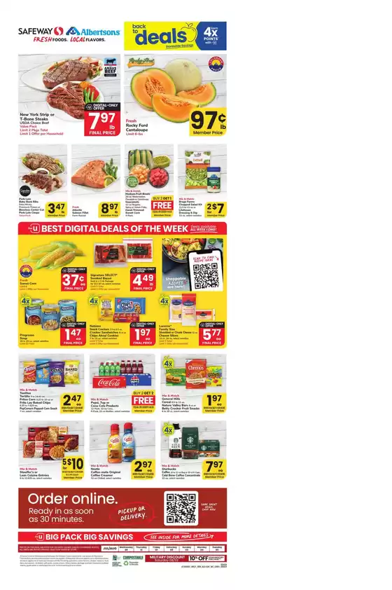 Albertsons catalogue in Lockport NY | Our best offers for you | 2025-07-30T00:00:00.000Z - 2025-08-05T00:00:00.000Z