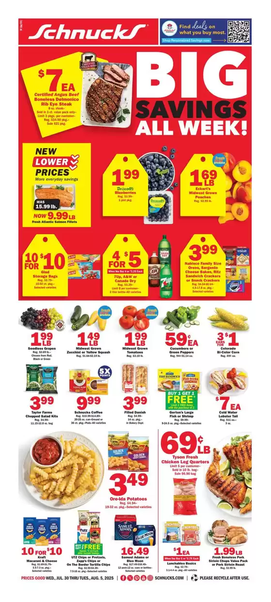 Current bargains and offers