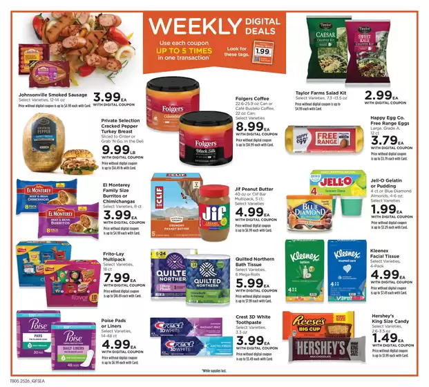 Wide range of offers