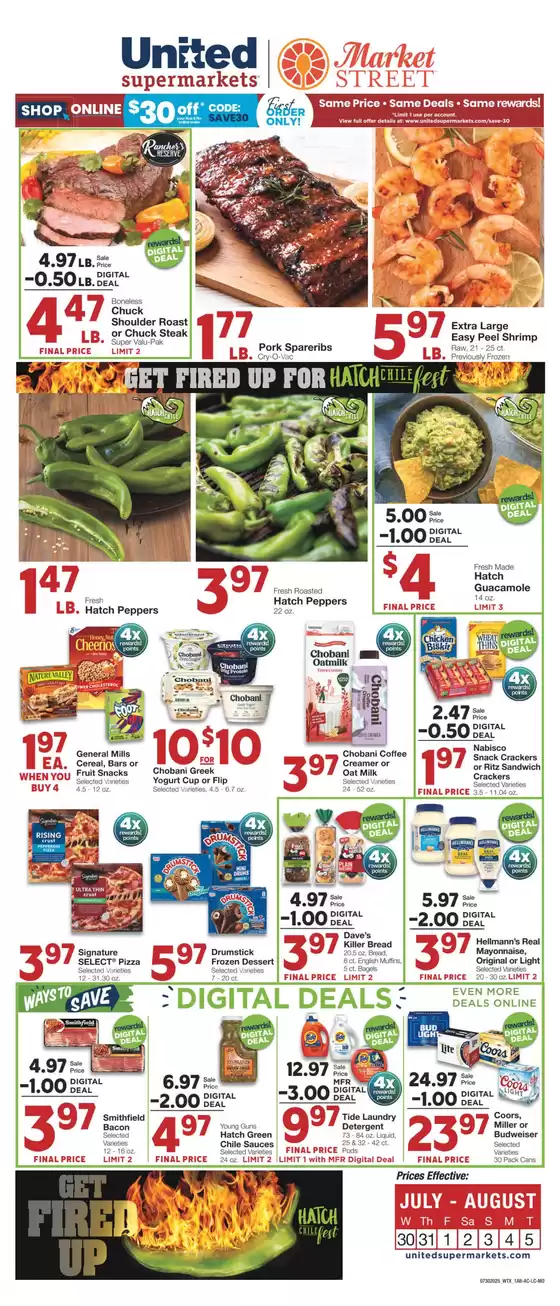 Great discounts on selected products