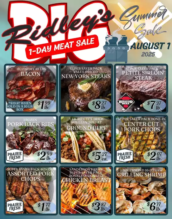 Ridley's Family Markets weekly ad