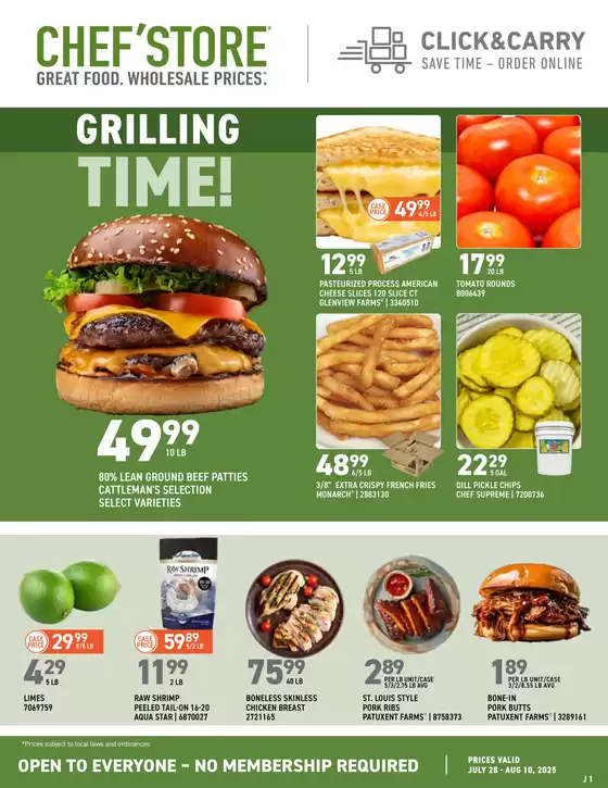 Chef'Store catalogue in Medford OR | Great offer for bargain hunters | 2025-07-28T00:00:00.000Z - 2025-08-10T00:00:00.000Z