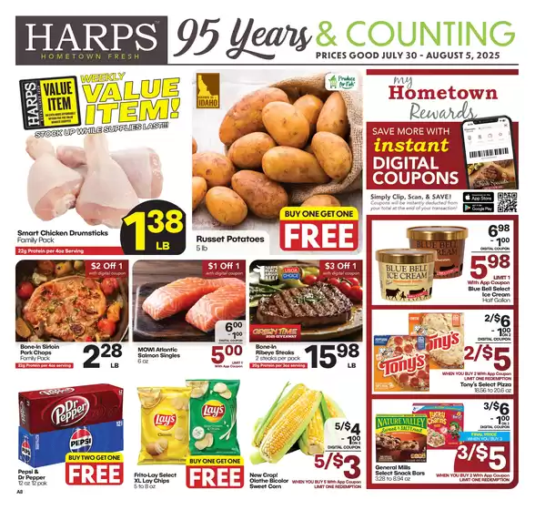 Harp's Market catalogue in Orange Park FL | Our best offers for you | 2025-07-30T00:00:00.000Z - 2025-08-05T00:00:00.000Z