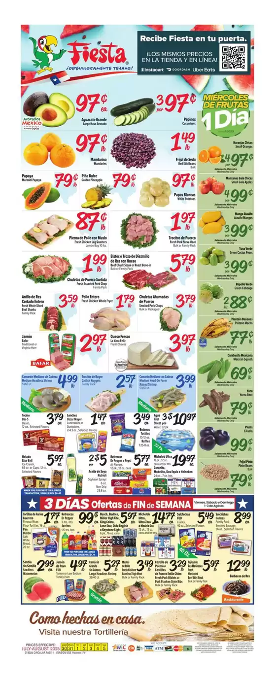 Fiesta Mart catalogue in Orange Park FL | Weekly Ad | 2025-07-30T00:00:00.000Z - 2025-08-05T00:00:00.000Z
