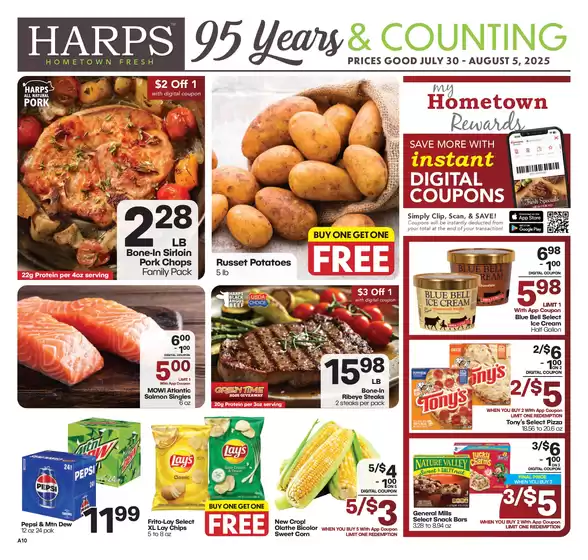 Harp's Market catalogue in Orange Park FL | Top offers for smart savers | 2025-07-30T00:00:00.000Z - 2025-08-05T00:00:00.000Z