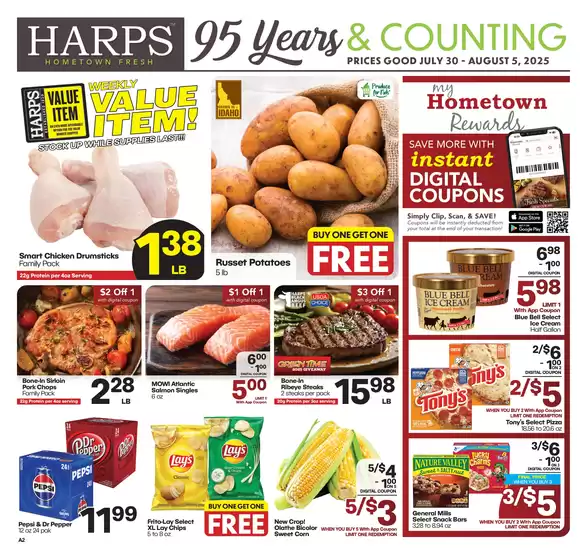 Harp's Market catalogue in Orange Park FL | Harp's Market weekly ad | 2025-07-30T00:00:00.000Z - 2025-08-05T00:00:00.000Z