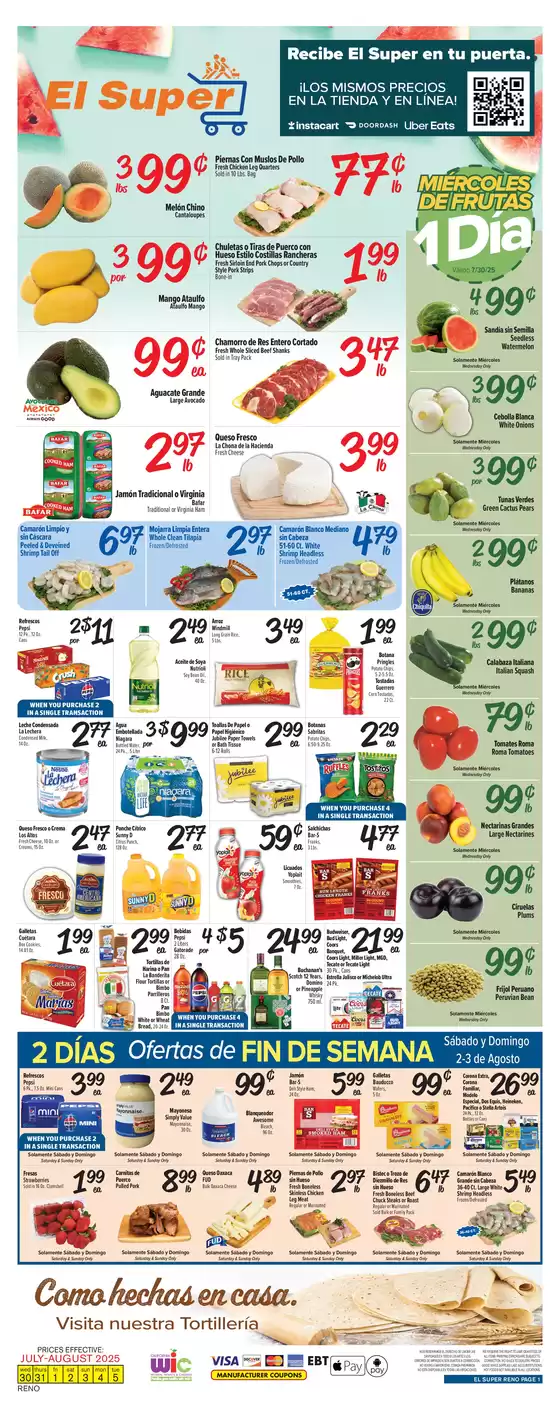 El Super catalogue in Thompsons Station TN | Discounts and promotions | 2025-07-30T00:00:00.000Z - 2025-08-05T00:00:00.000Z