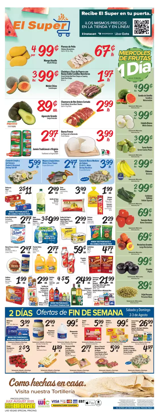 El Super catalogue in Thompsons Station TN | Save now with our deals | 2025-07-30T00:00:00.000Z - 2025-08-05T00:00:00.000Z
