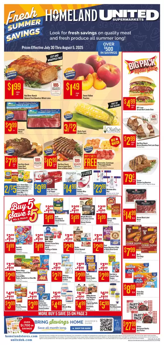 Homeland Market catalogue in Imperial Beach CA | Top offers for smart savers | 2025-07-30T00:00:00.000Z - 2025-08-05T00:00:00.000Z