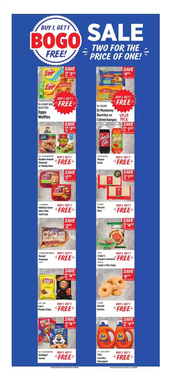 Rouses catalogue in Braintree MA | Discover attractive offers | 2025-07-30T00:00:00.000Z - 2025-08-06T00:00:00.000Z